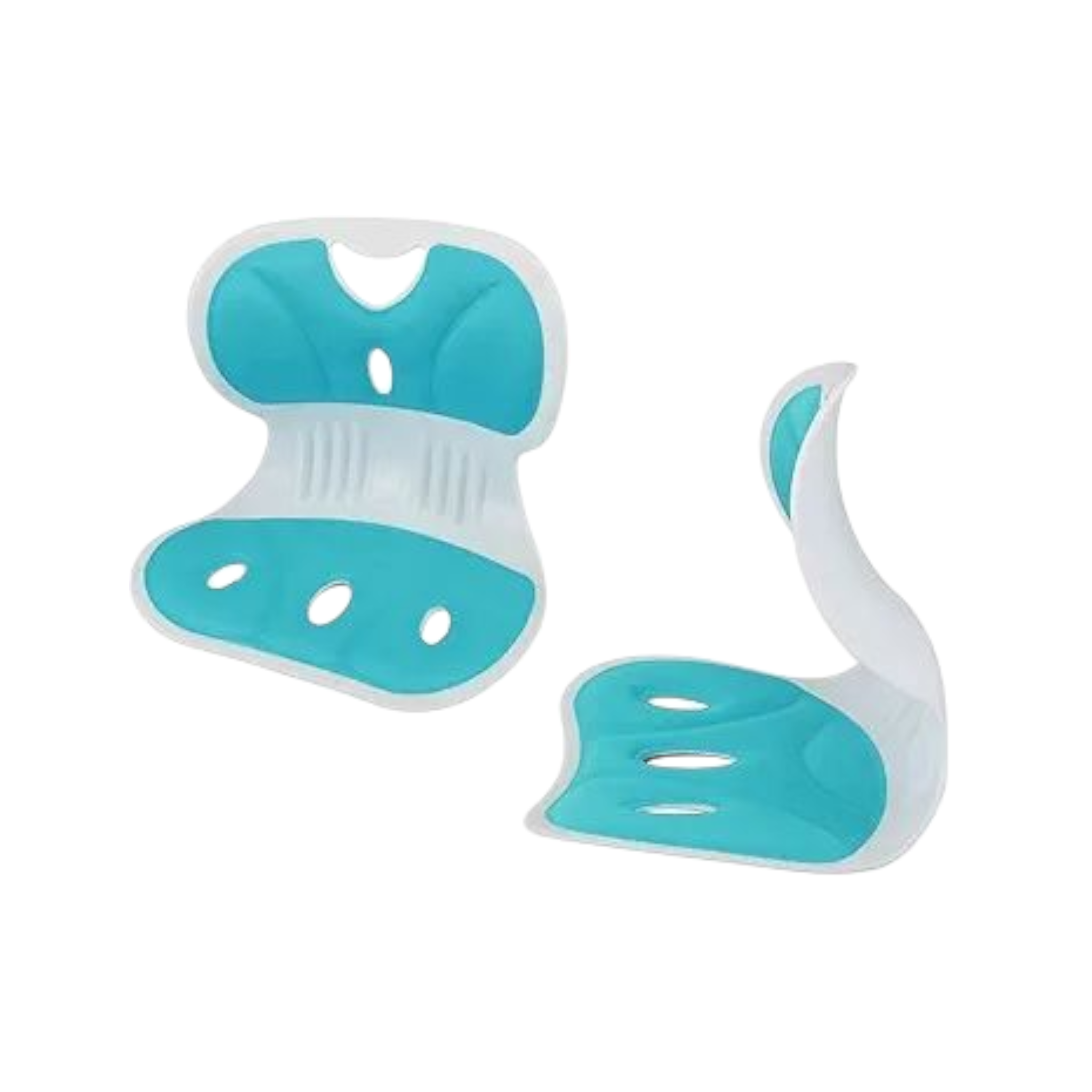 Lumbar Support Cushion,Petal Shape Waist Protector Chair Backrest for Car Seat Office Chair Reclining Bed Emerald