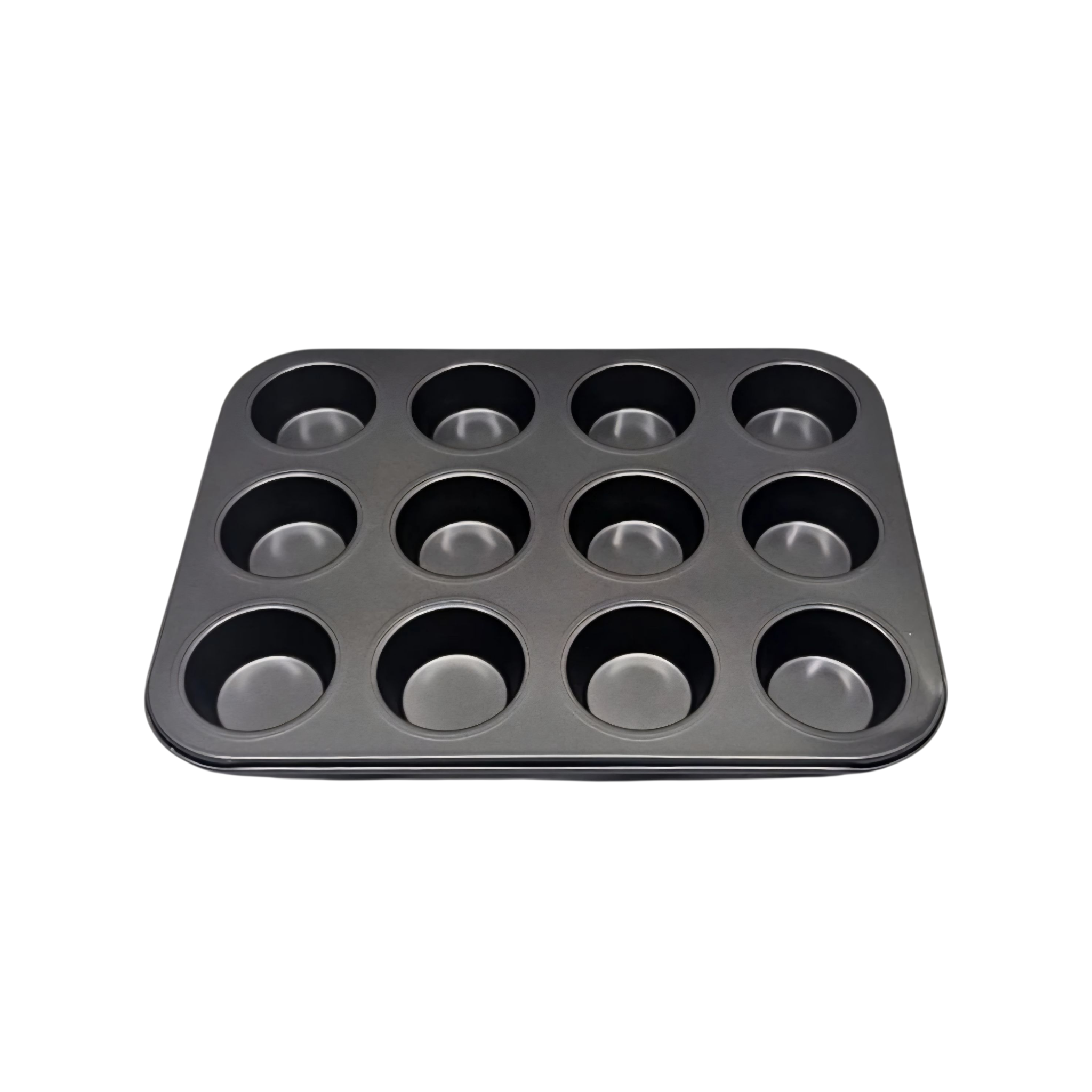 Non-Stick Regular Cupcake Baking Mould Pan 12 Cups