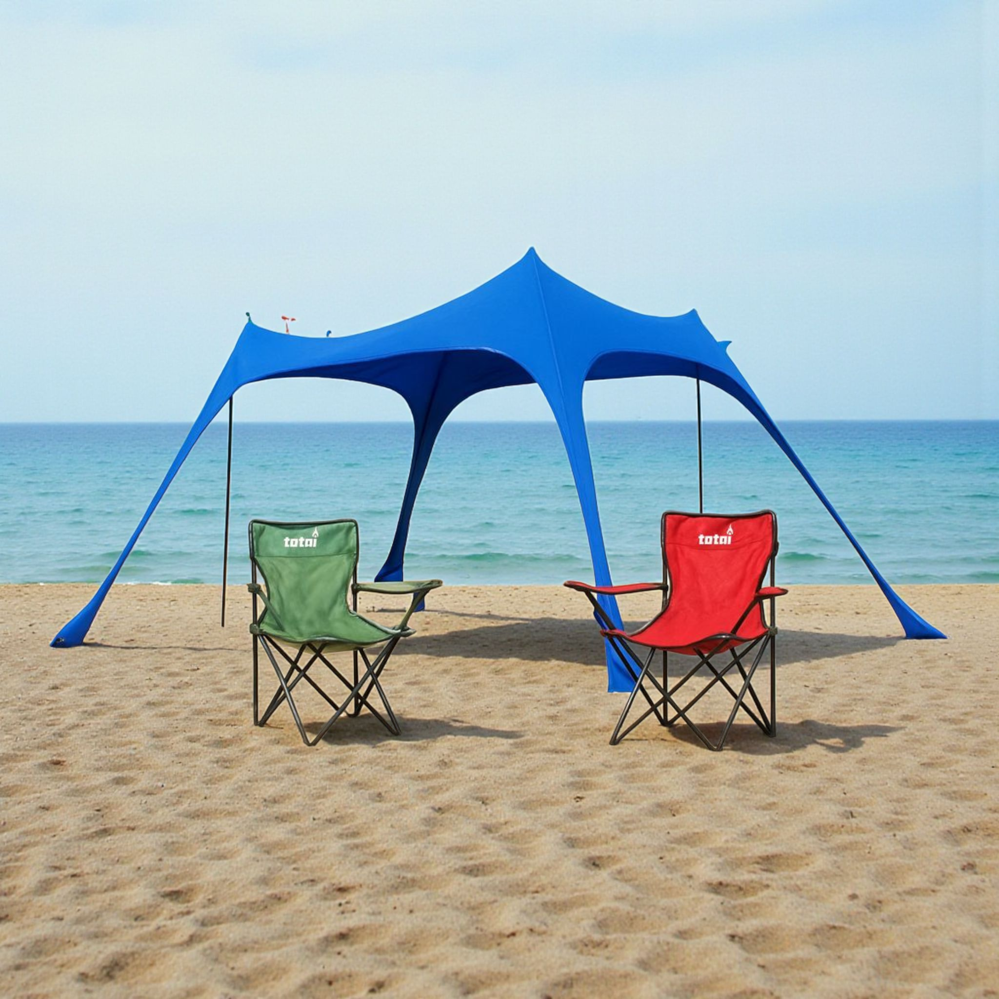 Totai Portable Sun Shelter with Sand Anchors 50/TOT-SS08