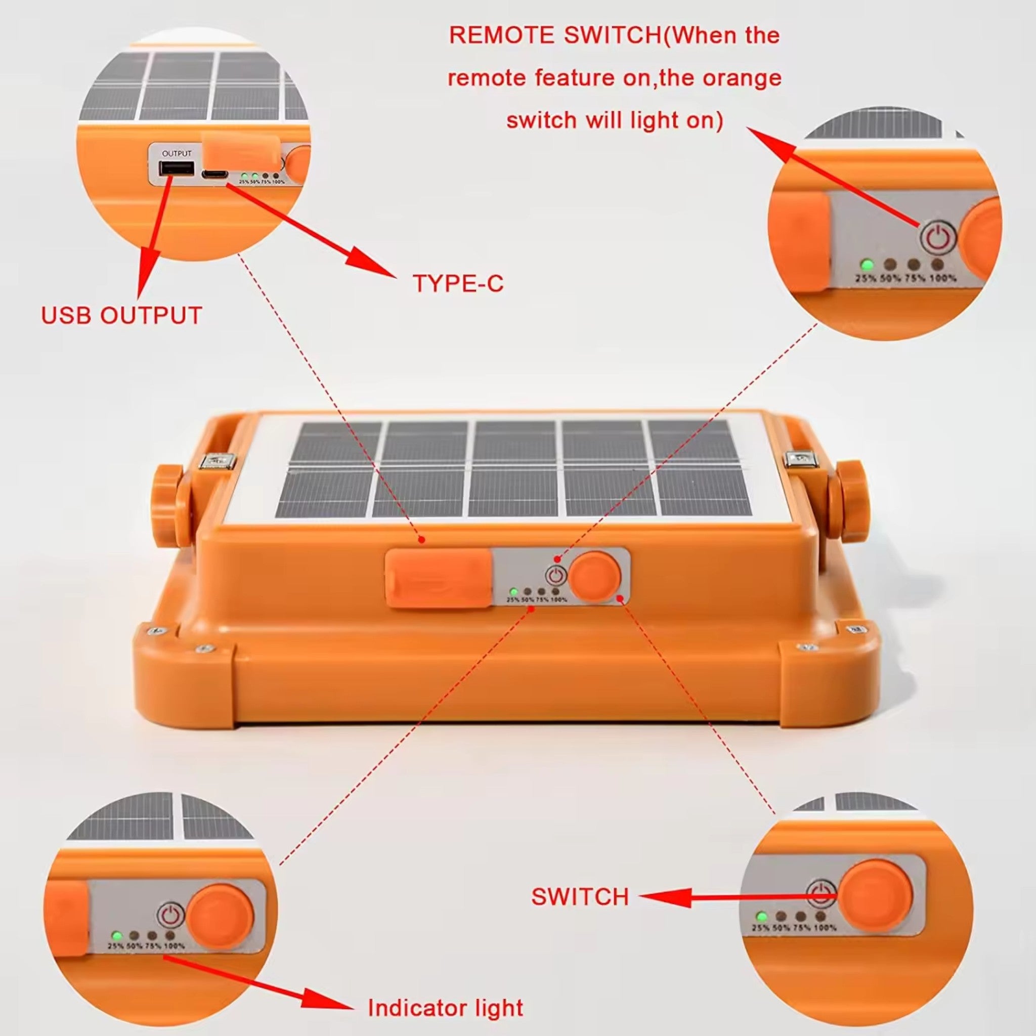 Intelligent Solar LED Light