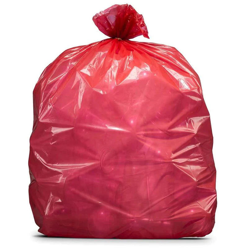 Red Plastic Bulk Bag 75x95cm 150mic