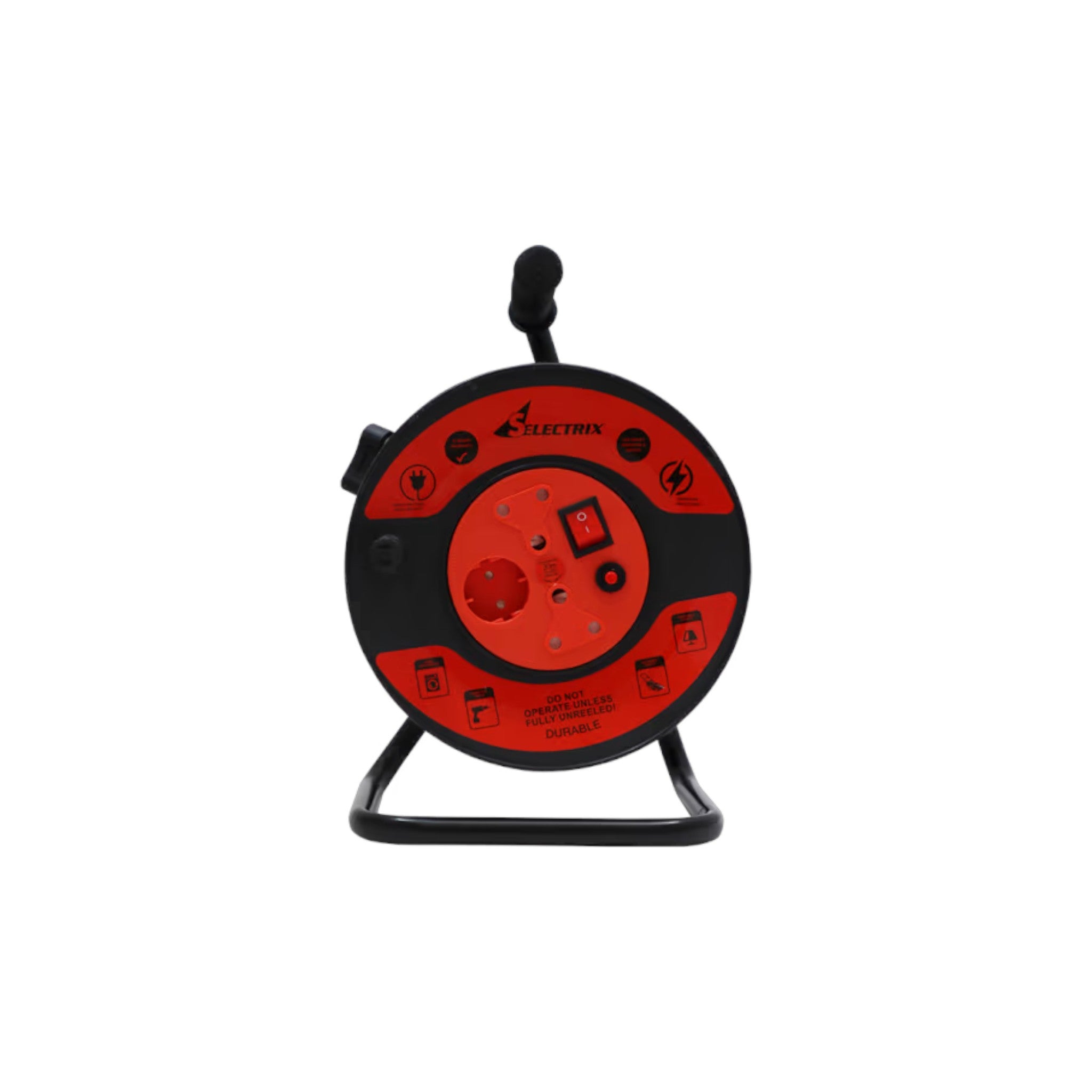 Plastic Cable Reel with 20m Cable and O/L