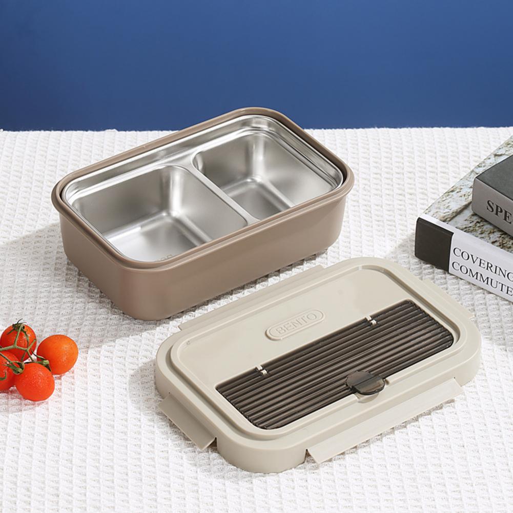 Wonferful Life Bento Thermal Lunch Box with Reusable Utensils Plastic 1.2L