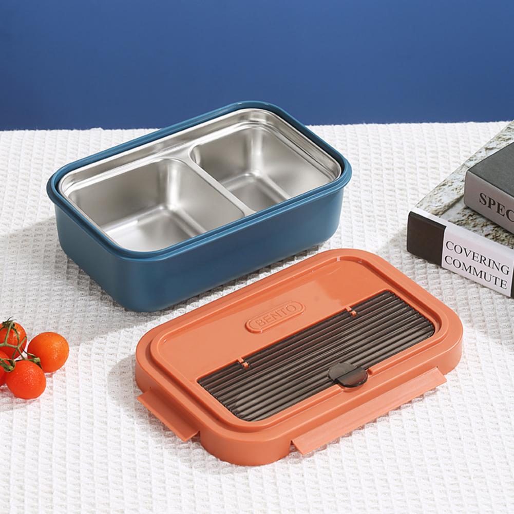 Wonferful Life Bento Thermal Lunch Box with Reusable Utensils Plastic 1.2L