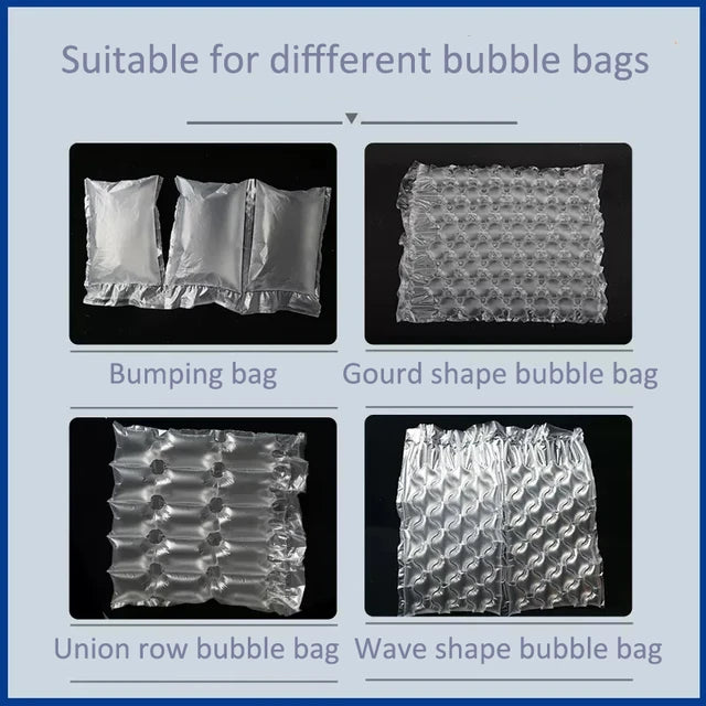 Bubble Air Wrap Inflatable Air Cushion Film Roll Machine