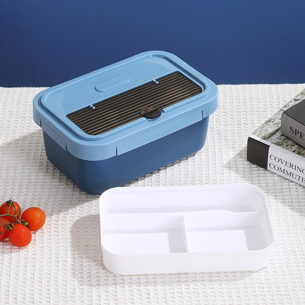 Wonferful Life Bento Thermal Lunch Box with Reusable Utensils Plastic 1.2L