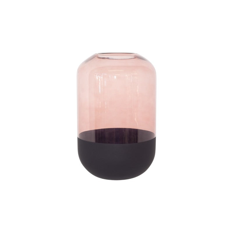 Light Pink Vase with Black 30cm