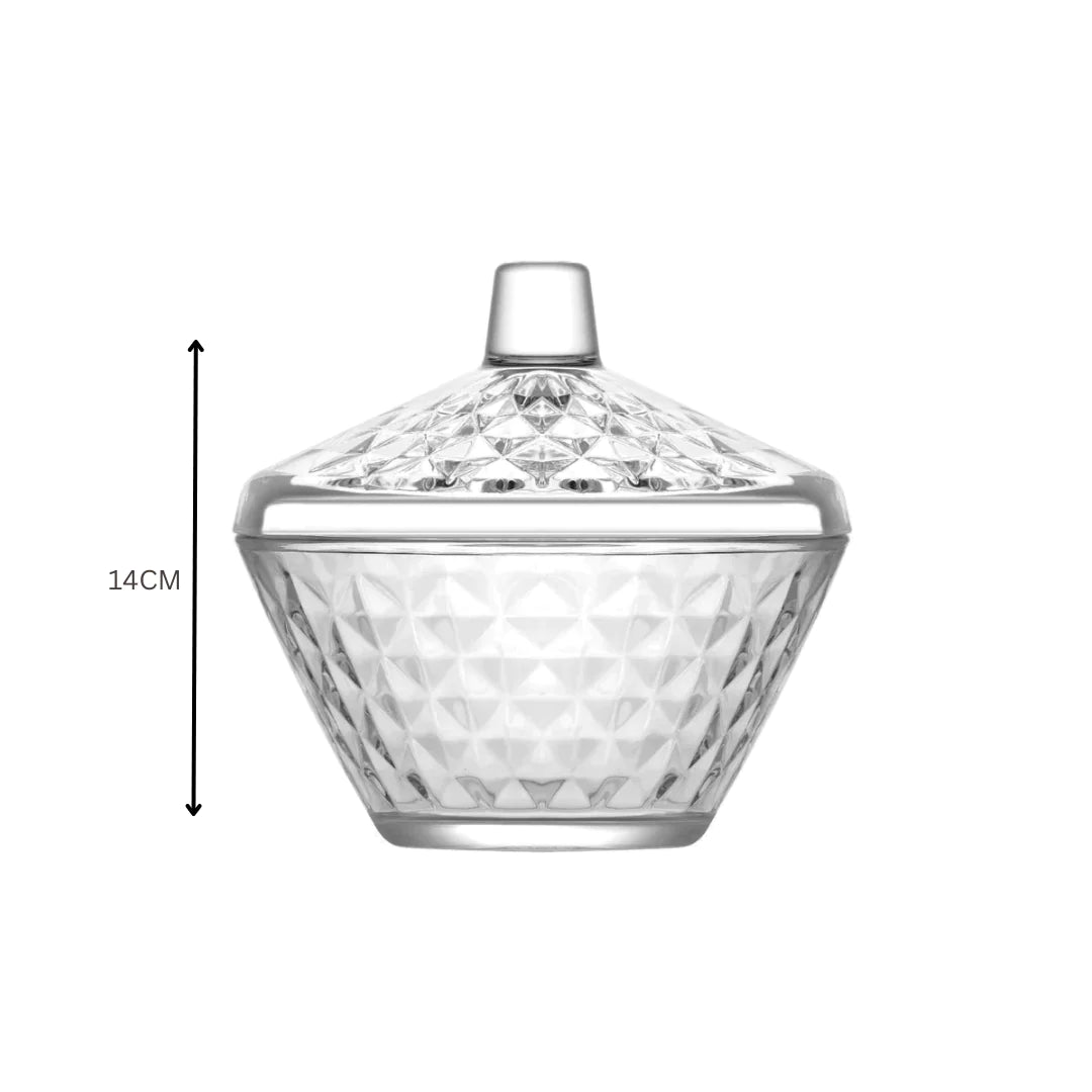 LAV Glass Sugar Condiment Bowl Artemissi 330cc SGN1342