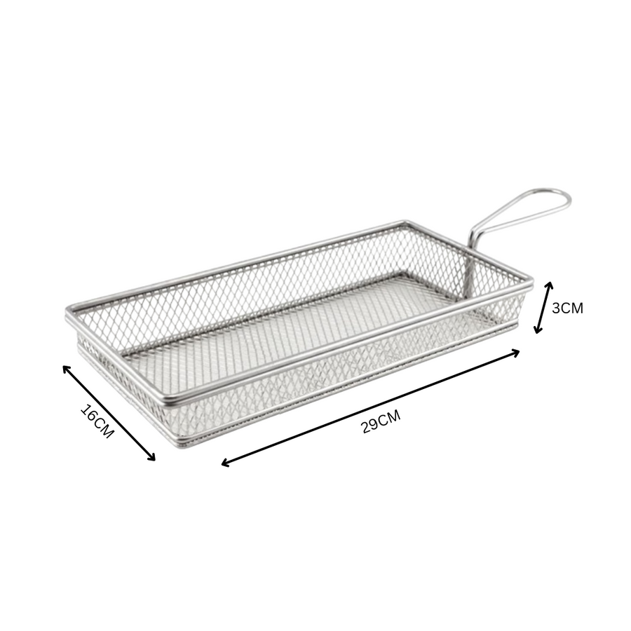 Rectangle Shallow Big Serving Chip Basket SGN1445