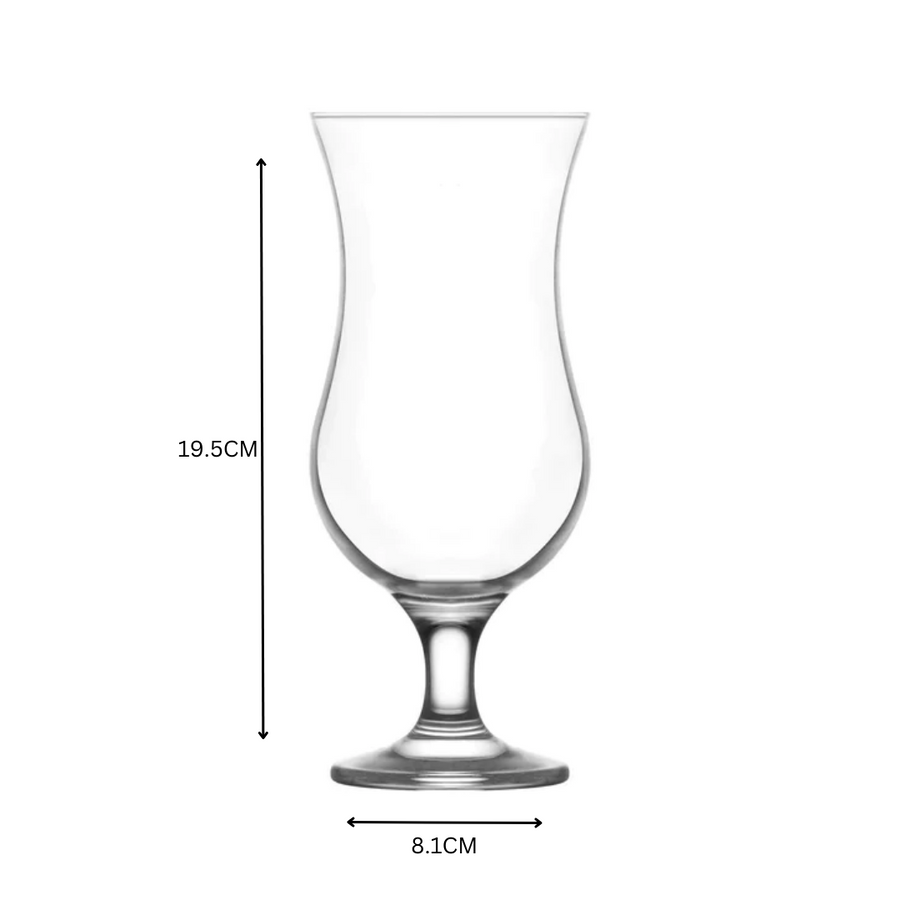 LAV Hurricane Glass Tumbler 460ml Stemmed SGN1611