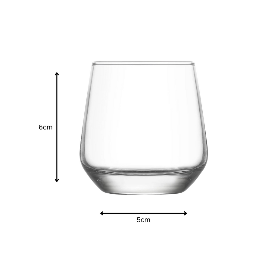 LAV Shot Glass 95ml Tot Measure 6Pack SGN1578