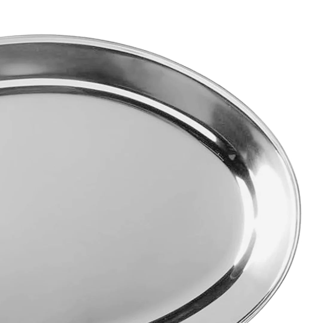 Serving Tray Oval 50cm Stainless Steel SGN2168