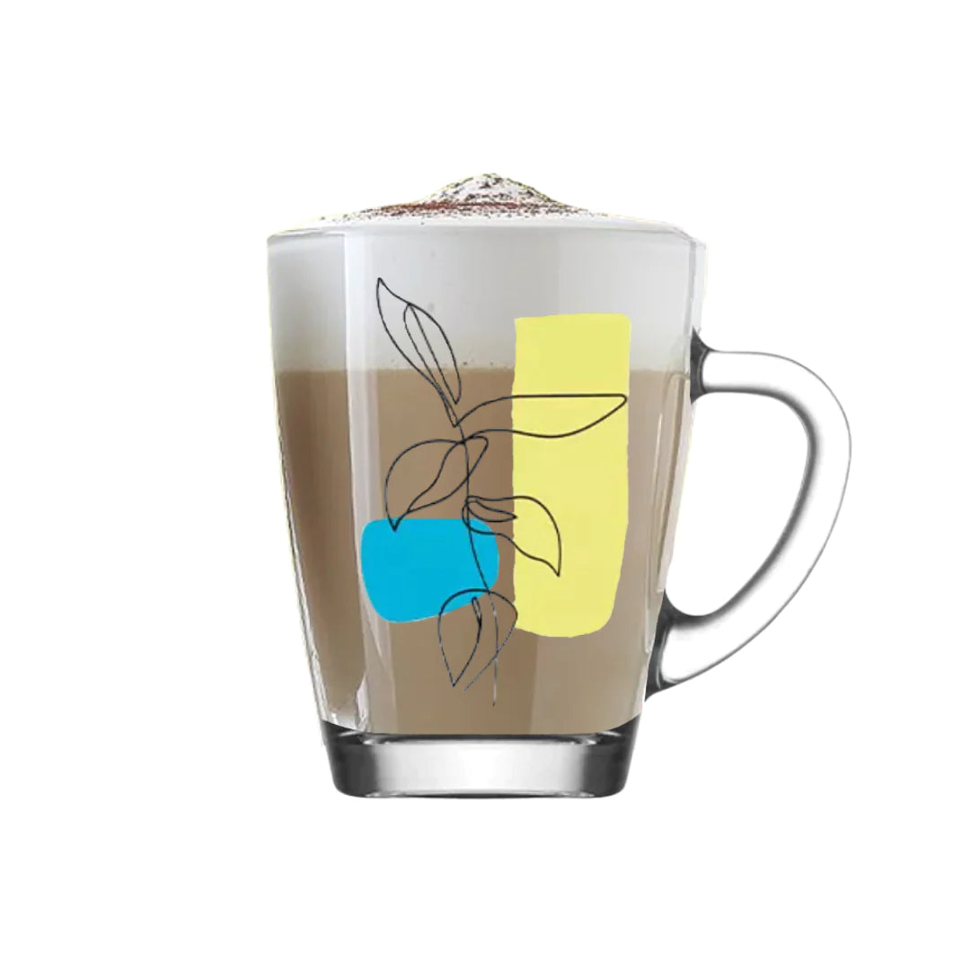 LAV Vega Glass Coffee Mug 250ml SGN2366