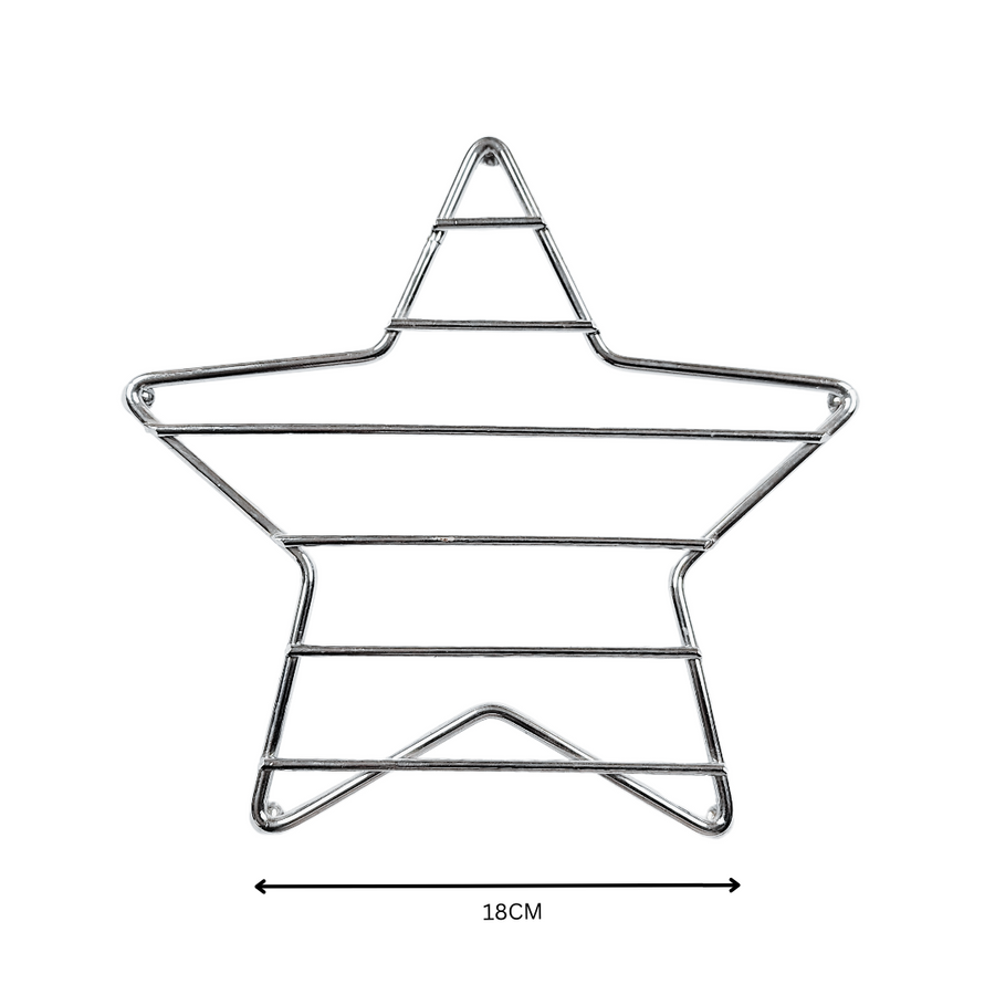 Trivet Chrome Star Heavy Duty Pot Holder SGN440