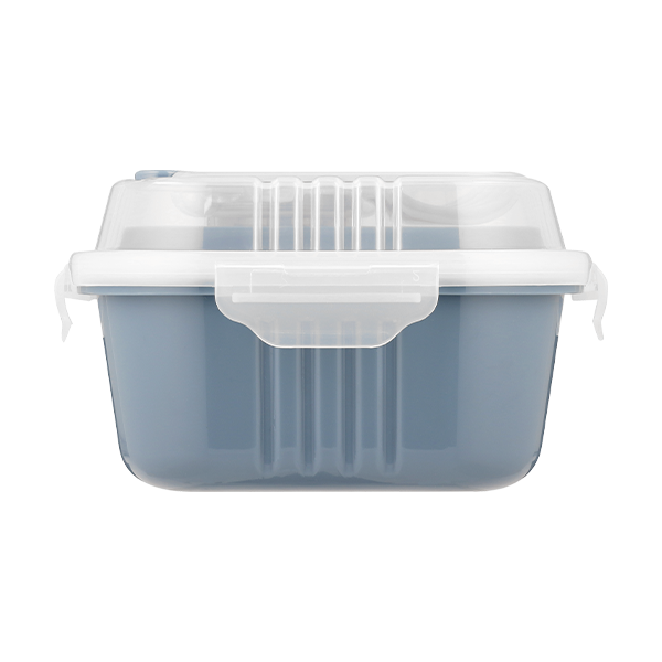 830ml Snappy Lunch Box Square Blue SN-830B