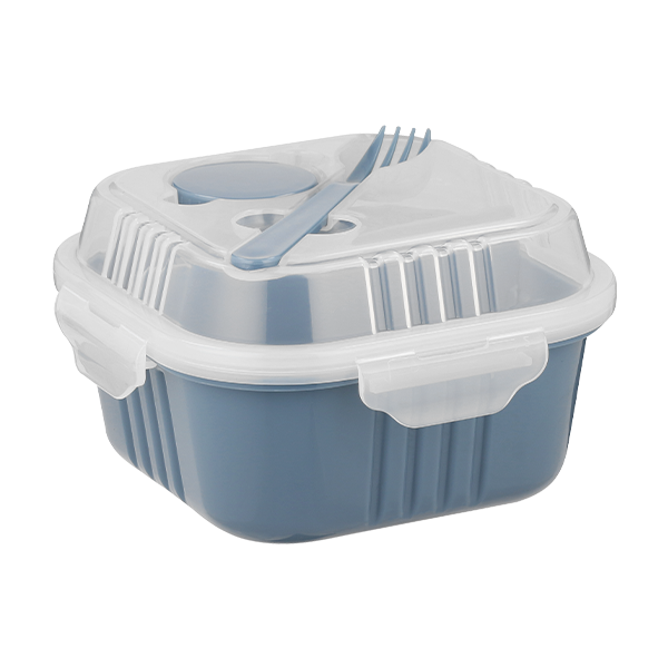 830ml Snappy Lunch Box Square Blue SN-830B