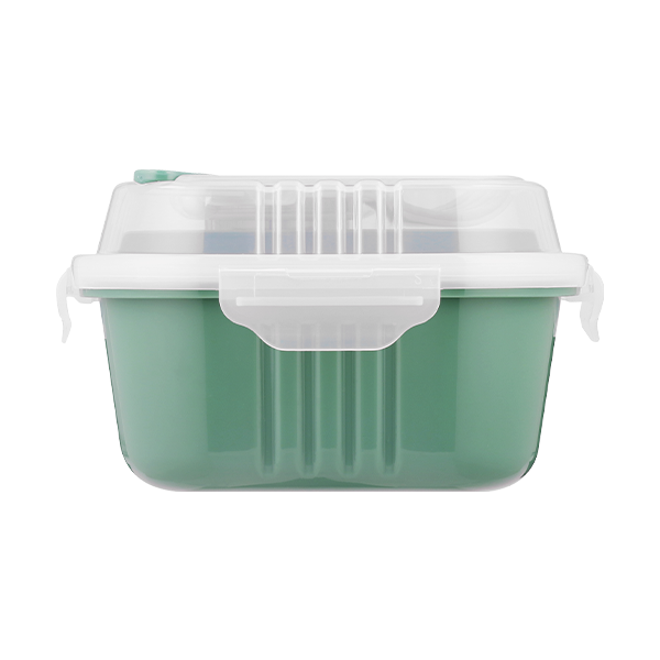 830ml Snappy Lunch Box Square Green SN-830G