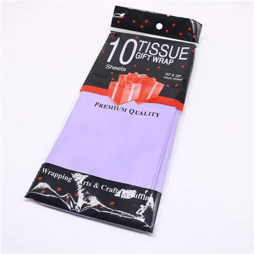 Gift Wrap Tissue Paper 50x66cm 10x Sheets