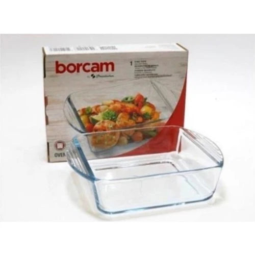 Borcam Glass Serving Dish Tray 1040mm Square 23843