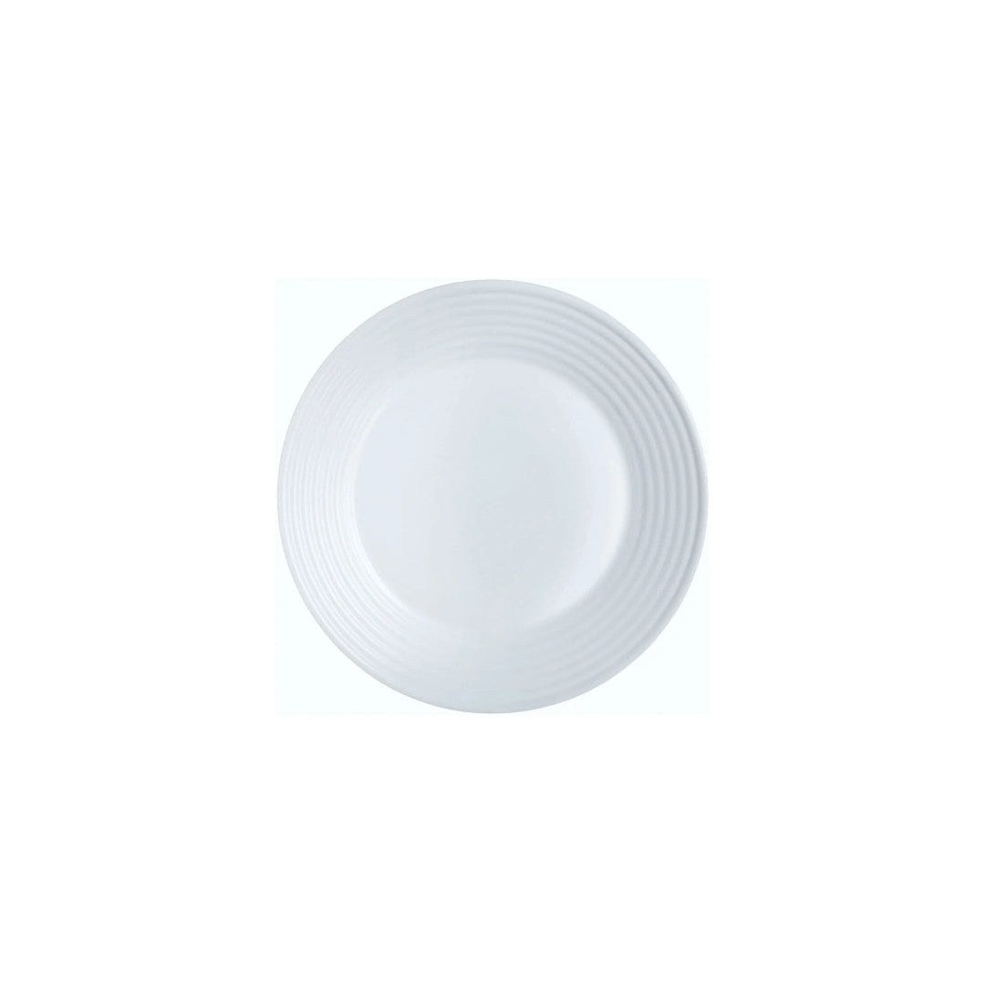 Luminarc Stairo Side Plate 19cm White Tempered Glass 39986