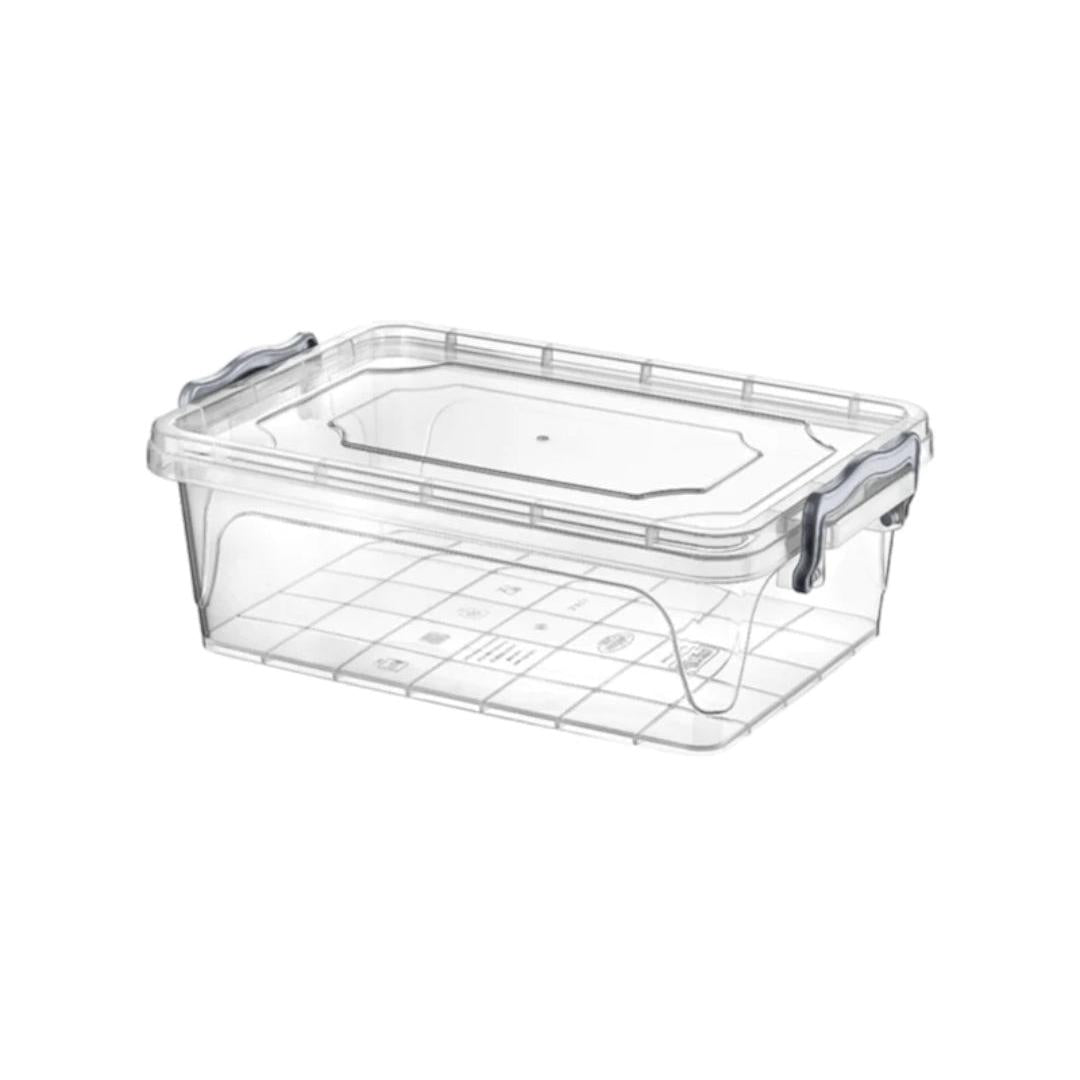 Hobby Life Multi Box Rectangular Storage with Clip Lock Lid 8L 021102