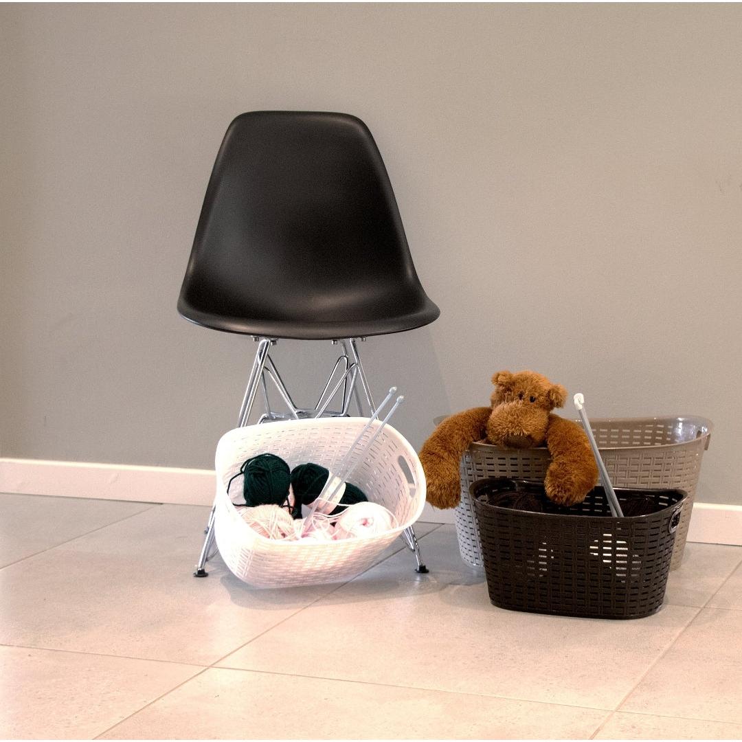 Regent Plastic Eden Jumbo Oval Basket with Handle