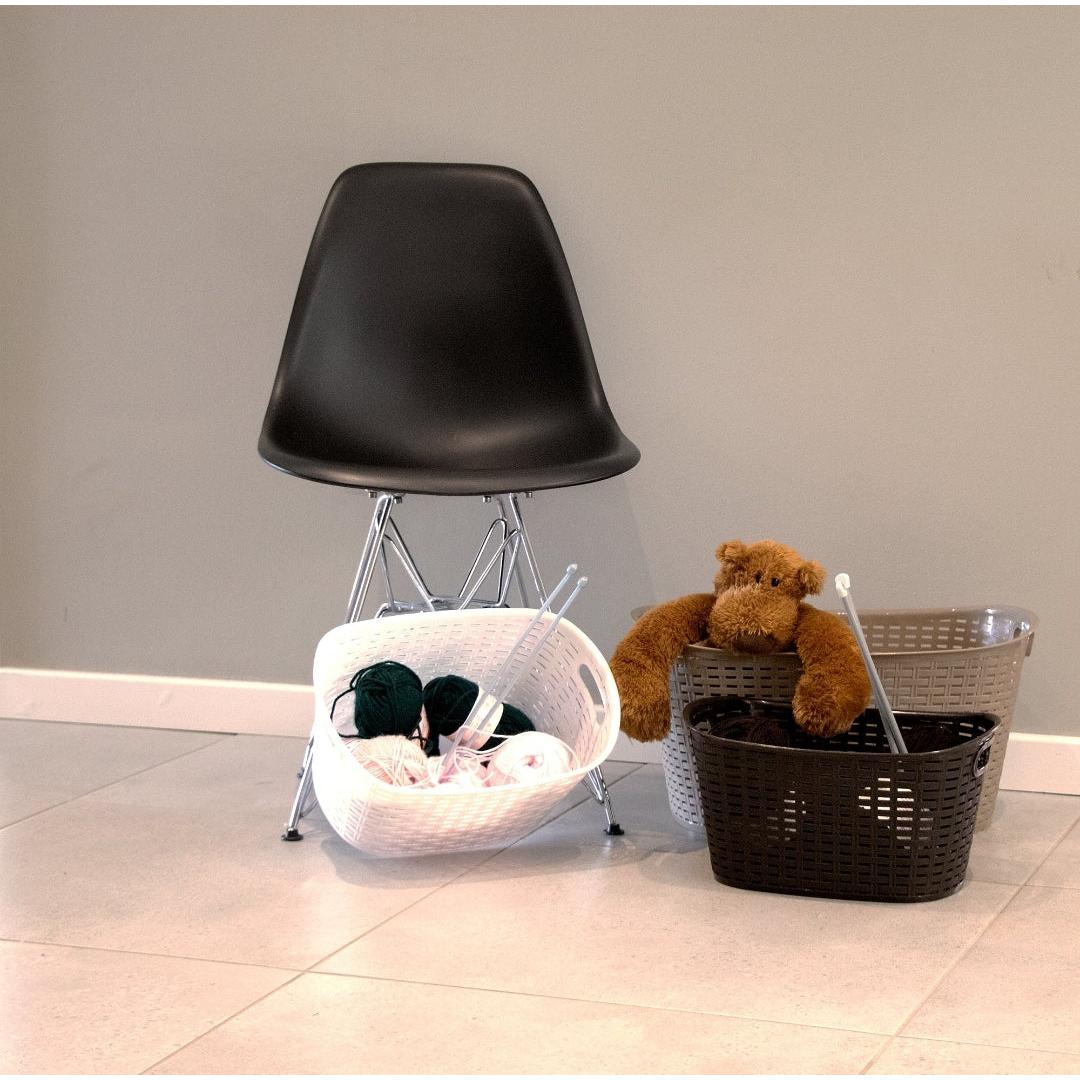 Regent Plastic Eden Oval Basket with Handle Mini Assorted