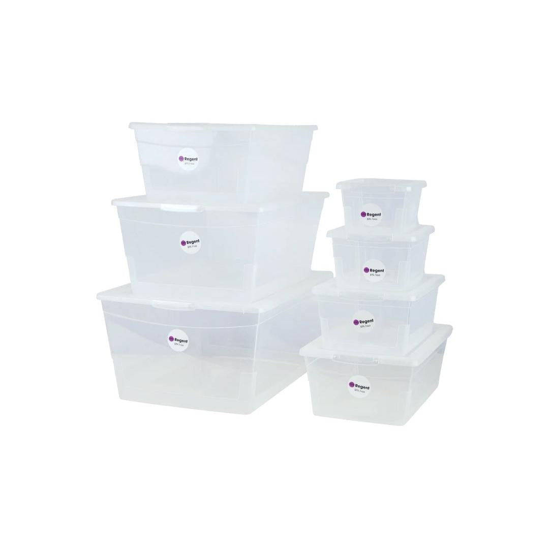 Regent 1.3L Plastic Key Storage Utility Container Box Small