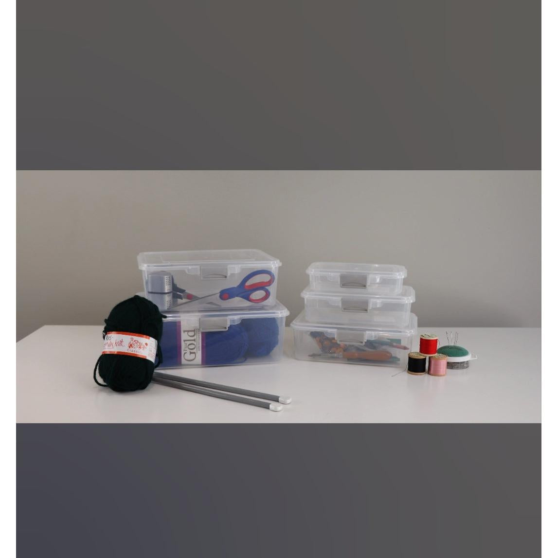 Regent 450ml Plastic Pinki Storage Utility Container Box