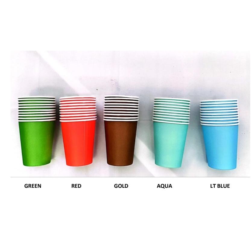 Party Paper Cups 250ml 10pack