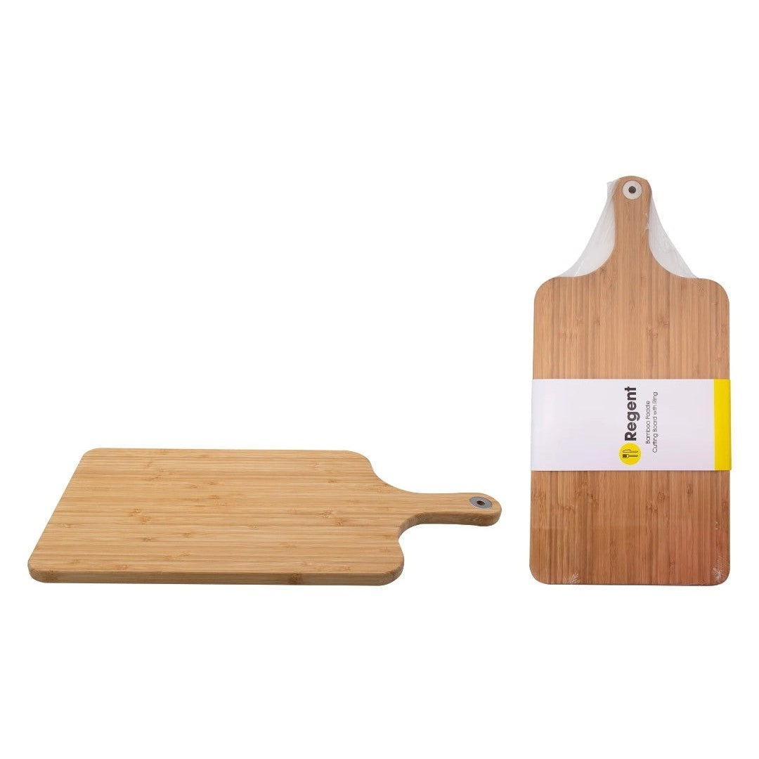 Regent Bamboo Rectangular Paddle Cutting Board 460x220x15mm 30197