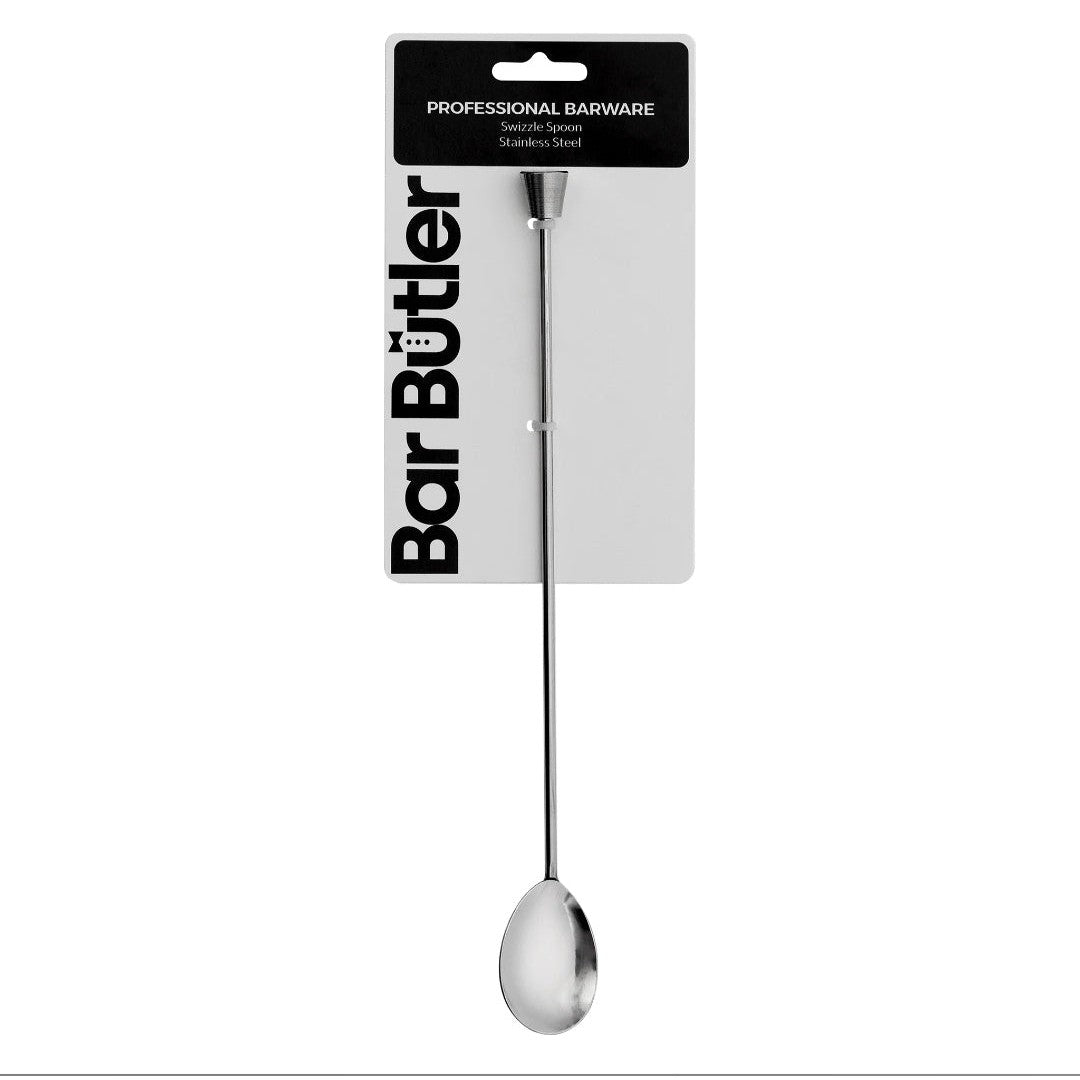 Bar Butler Swizzle Soda Spoon Stainless Steel 280x32x16mm 73122