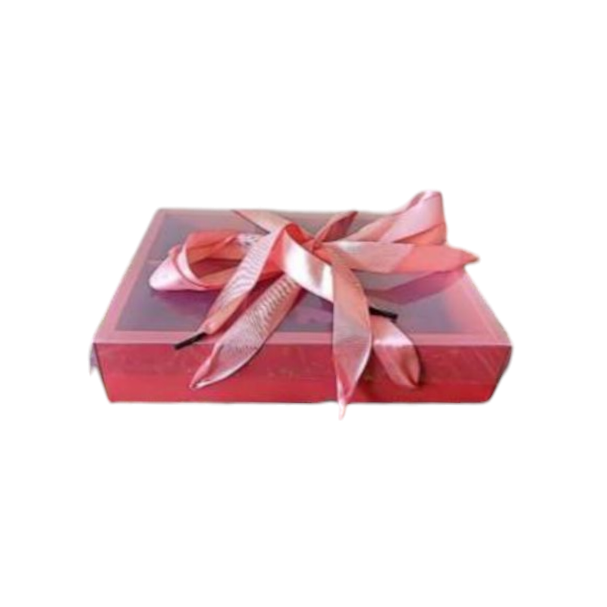 Gift Biscuit Paper Boxes with Ribbon 28x19x6cm 6-Division