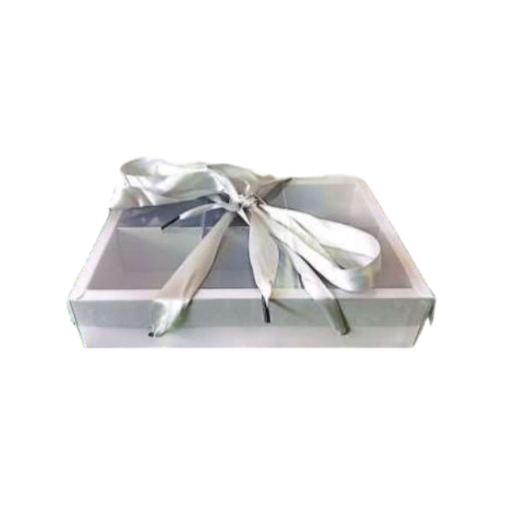 Gift Biscuit Paper Boxes with Ribbon 28x19x6cm 6-Division