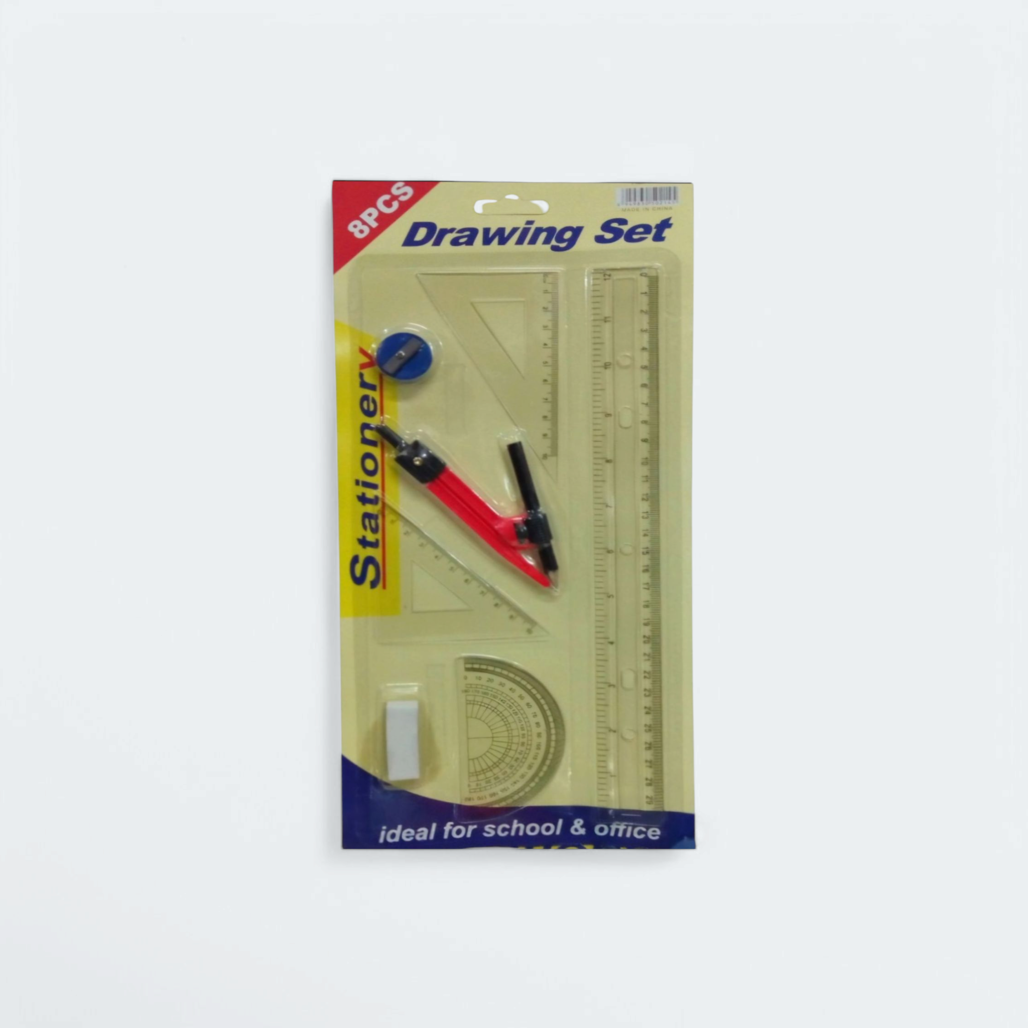 Geometric Drawing Maths Set 8pcs