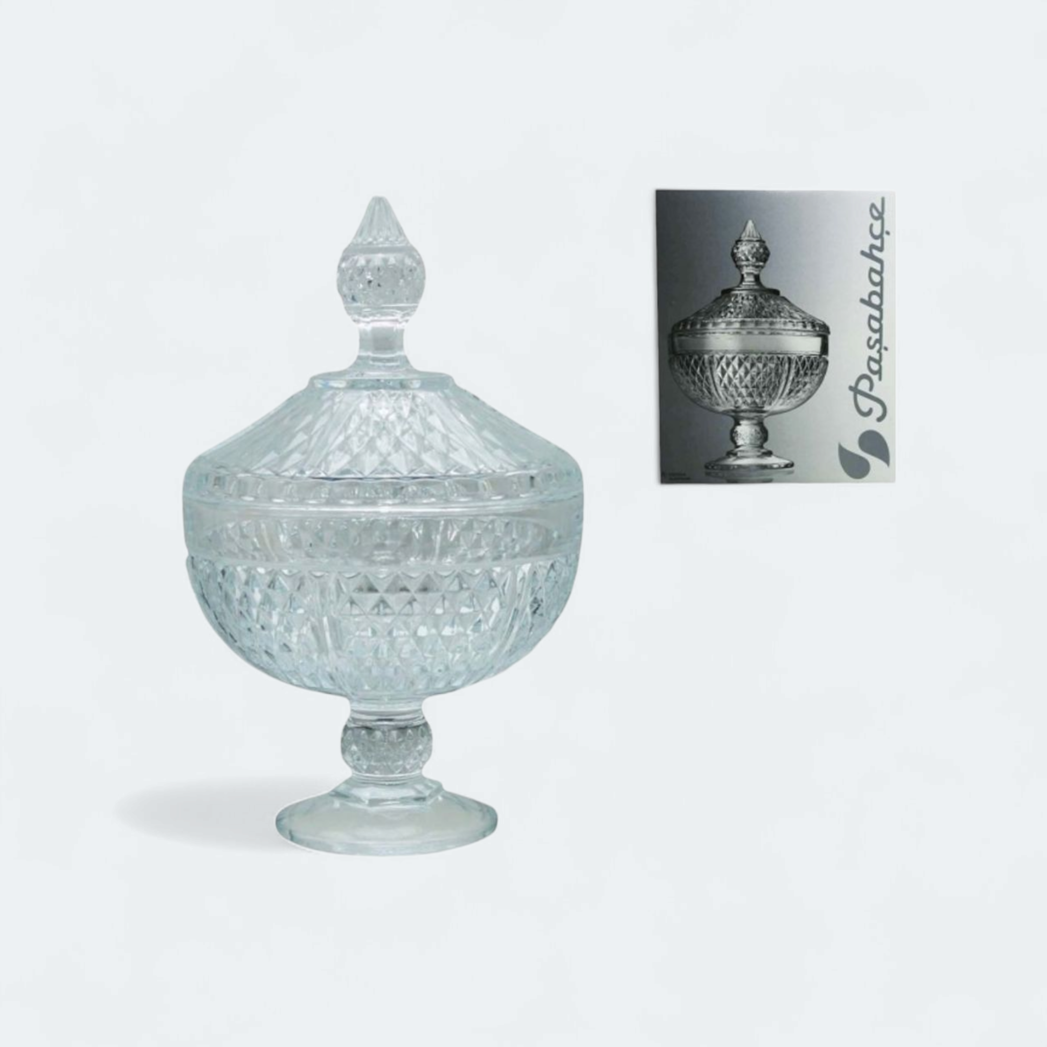 Pasabahce Diamond Candy Bowl Short Stemmed