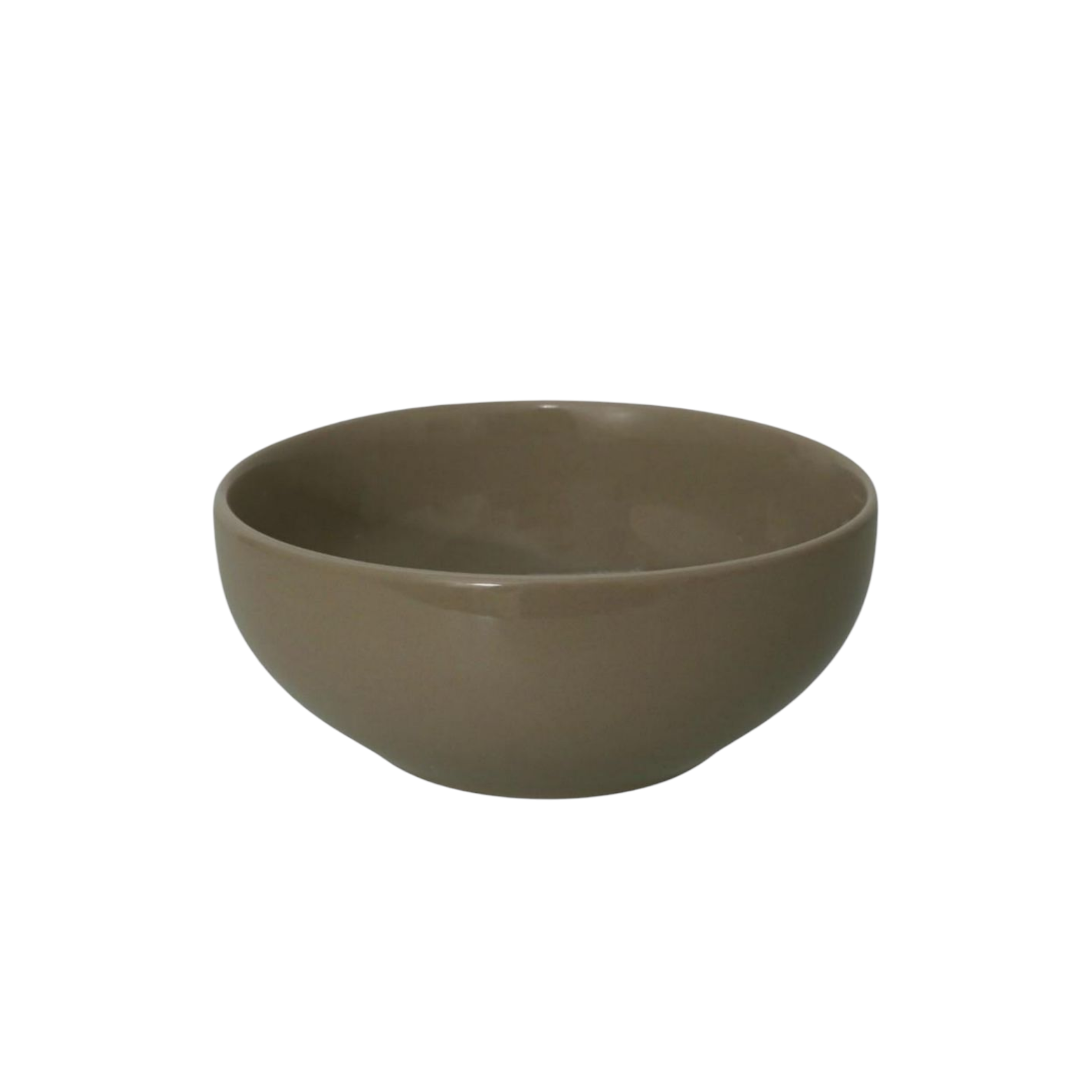 Ceramic Bowl 14x6cm Brown