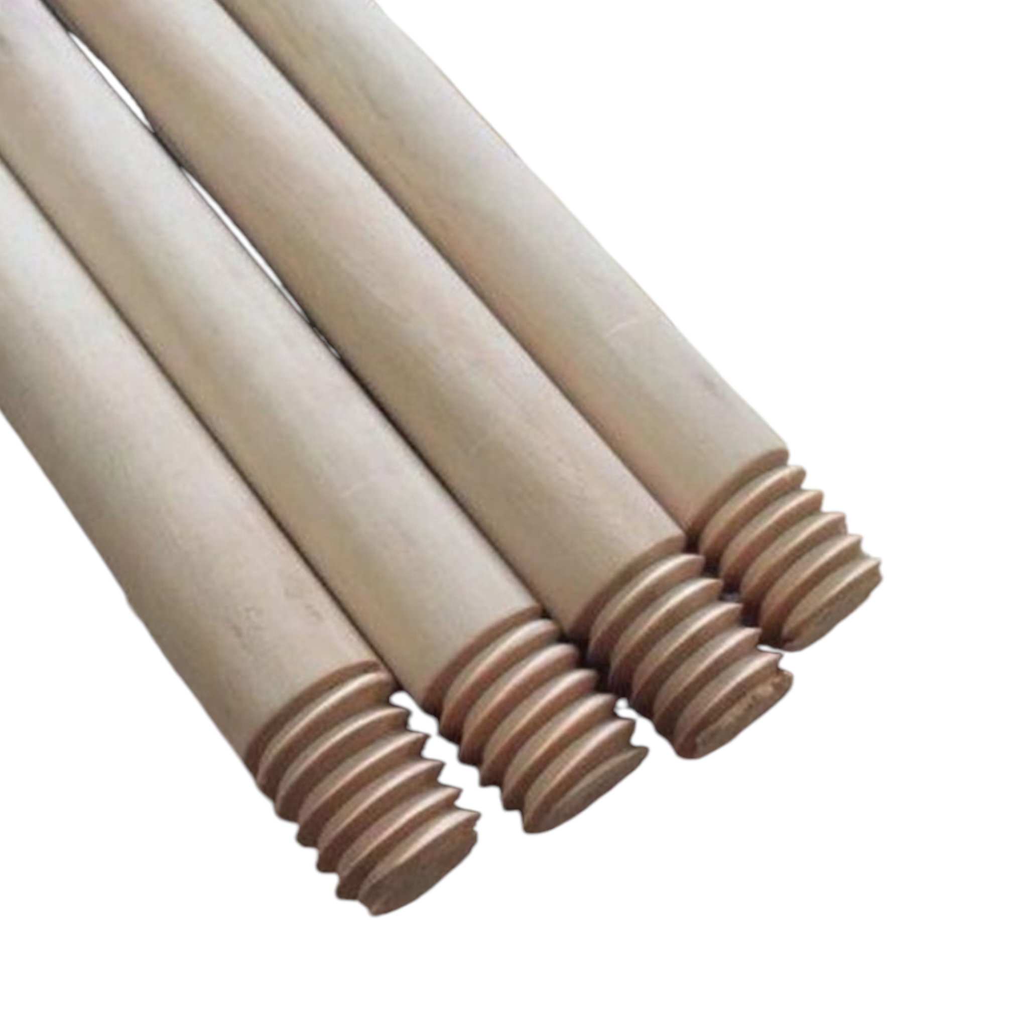Wooden Mop Handle 22mmx1200mm Plain Screw-In 1pc
