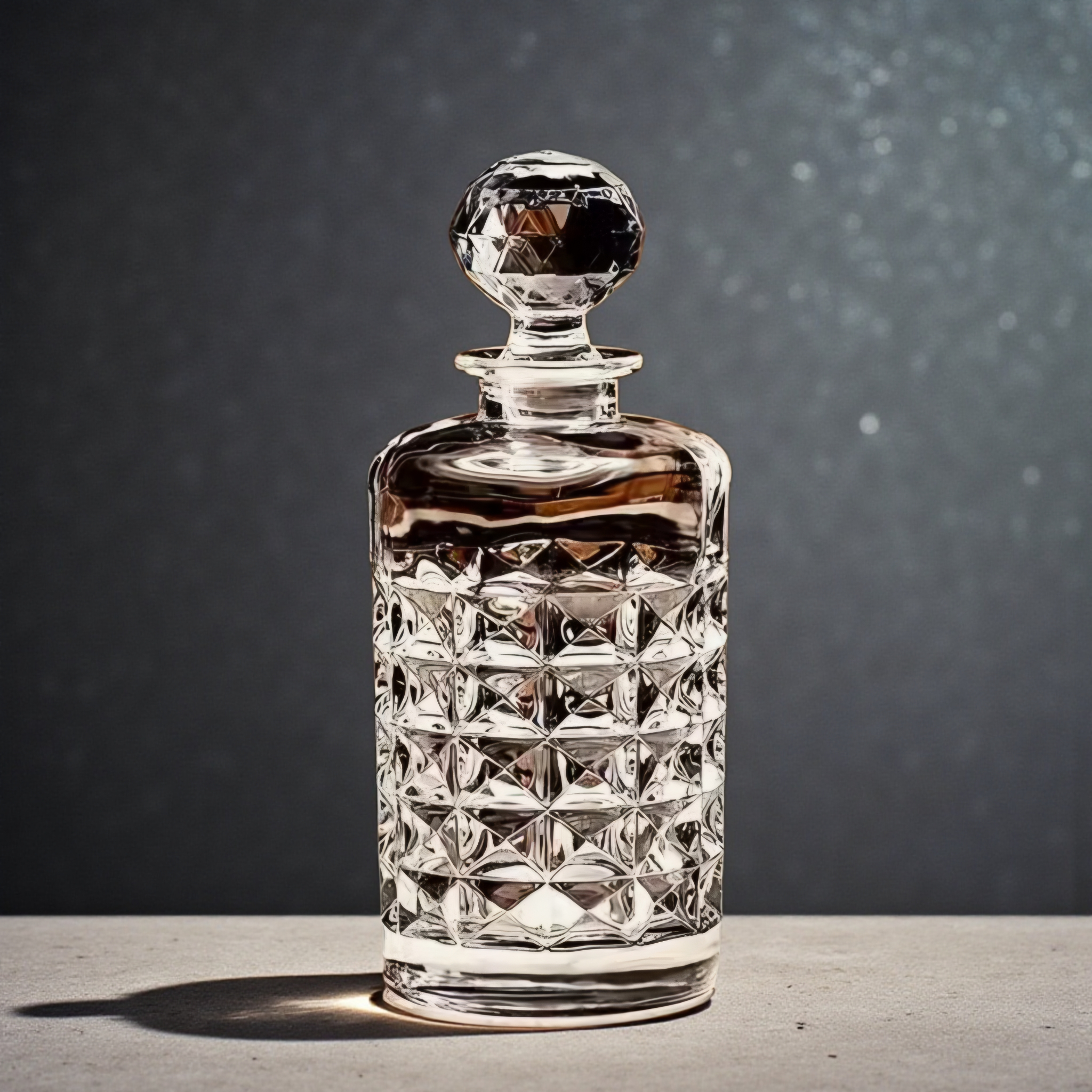 Crystal Bohemia 500ml Diamond Decanter