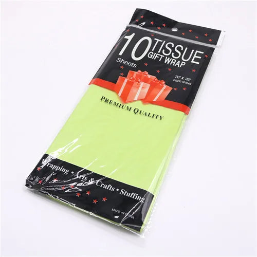 Gift Wrap Tissue Paper 50x66cm 10x Sheets