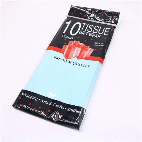 Gift Wrap Tissue Paper 50x66cm 10x Sheets