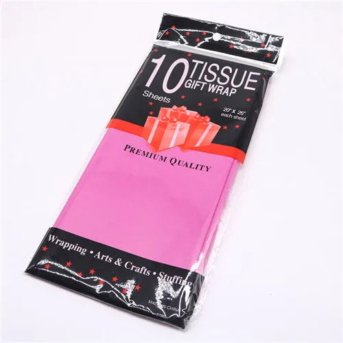 Gift Wrap Tissue Paper 50x66cm 10x Sheets
