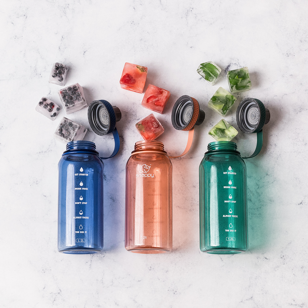 1.2L Snappy Tritan Sports Water Bottle Green SN-XL-1998G