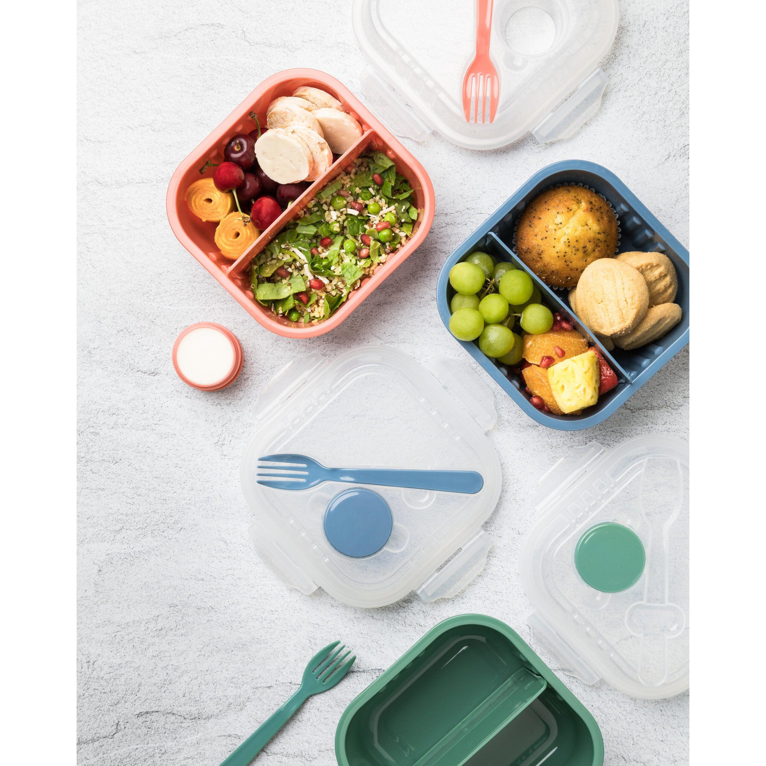 830ml Snappy Lunch Box Square Green SN-830G