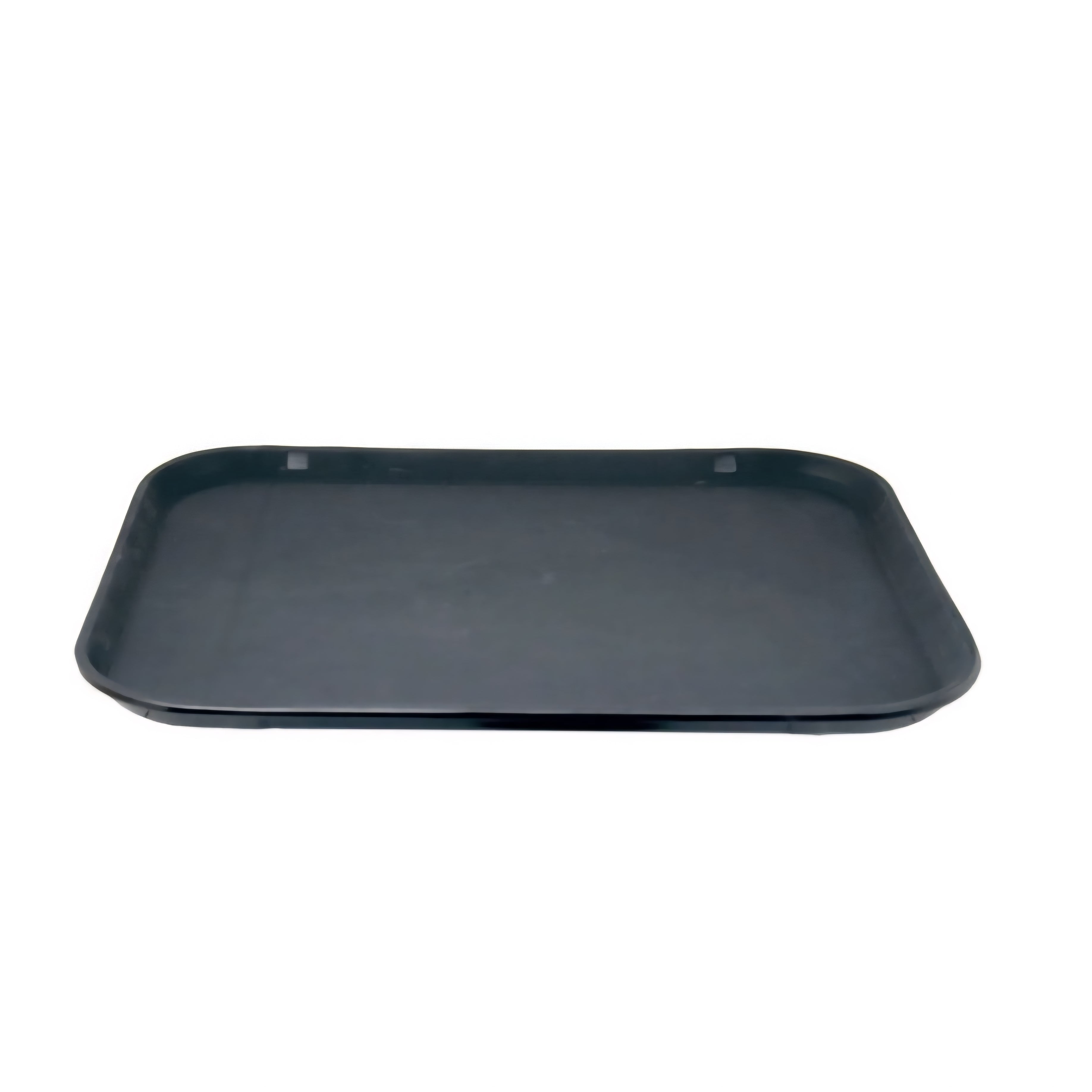 Bar Butler Serving Tray Black Non-Slip Rectangular 355x455mm 21531