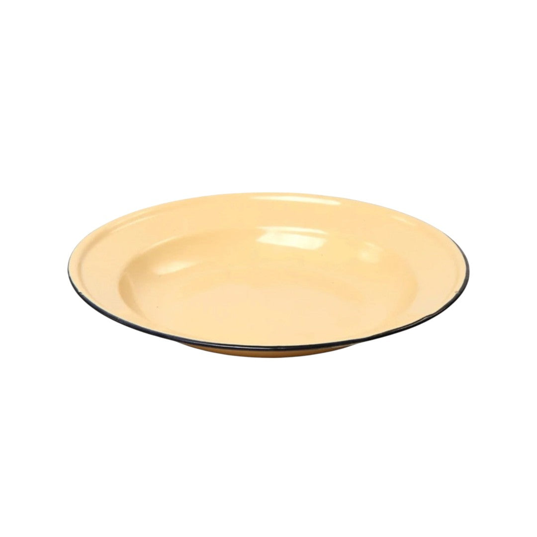 Enamel Soup Plate 26cm Harlequin HE11826