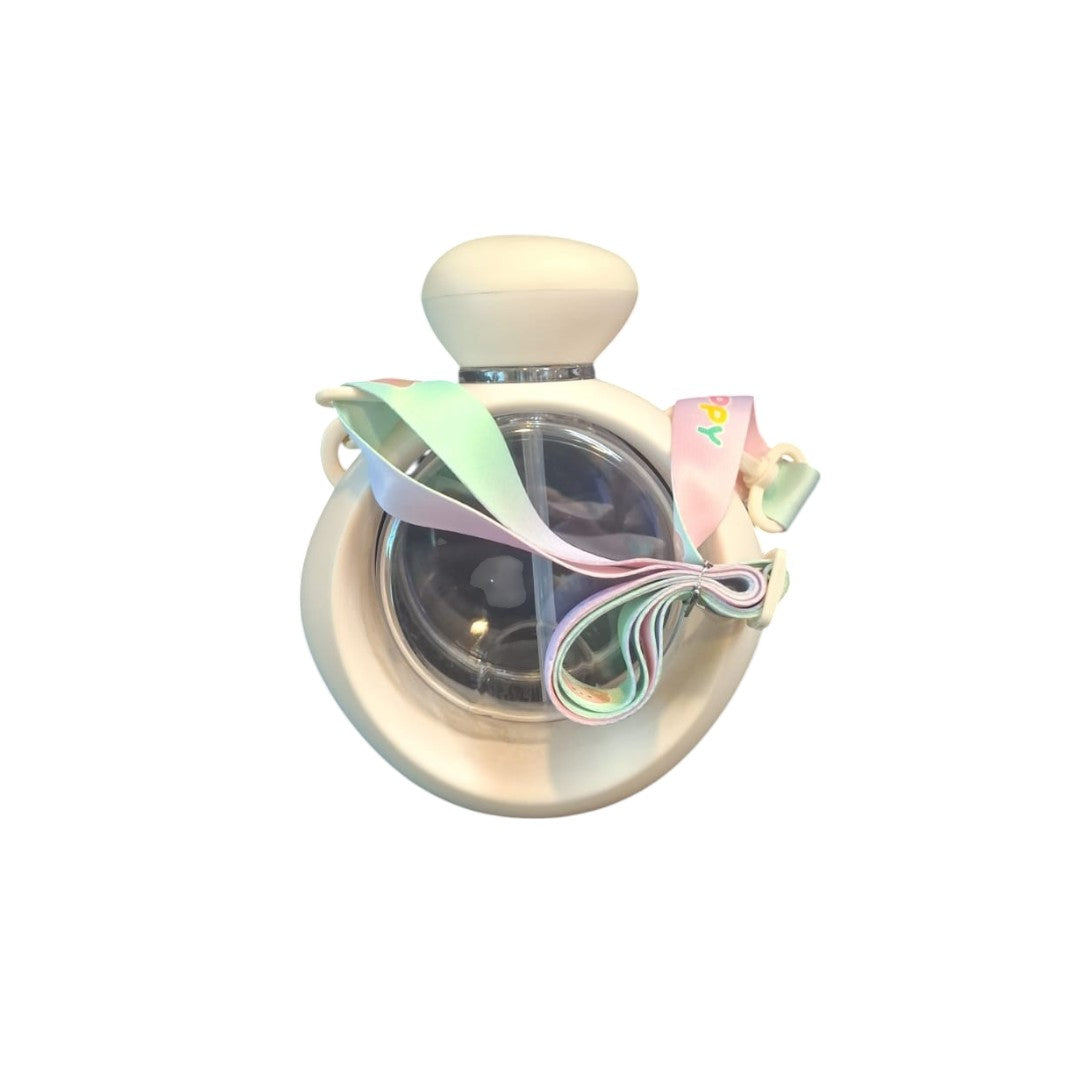 Transparent Round belly Perfume-Like Sports Water Bottle