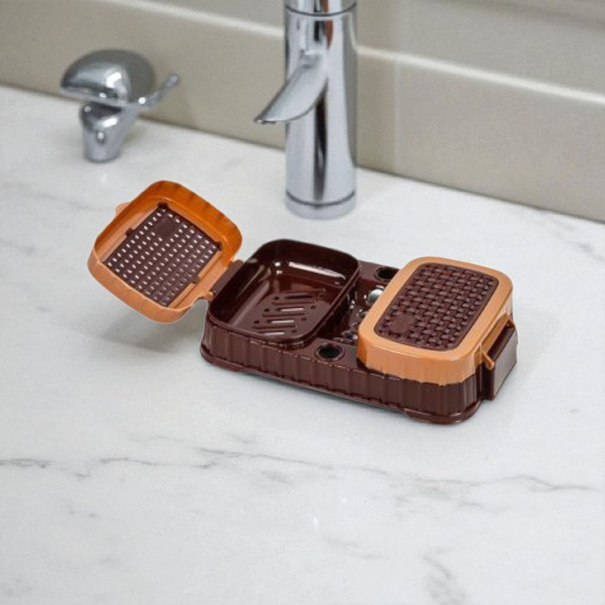 Nakoda Konark Dove Plastic Soap Case 2-in-1 IC-NKDSC Nu Ware