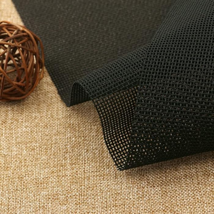 PVC Mesh Table Cover Black 170gsm 1.5mx1m Sheeting Per metre