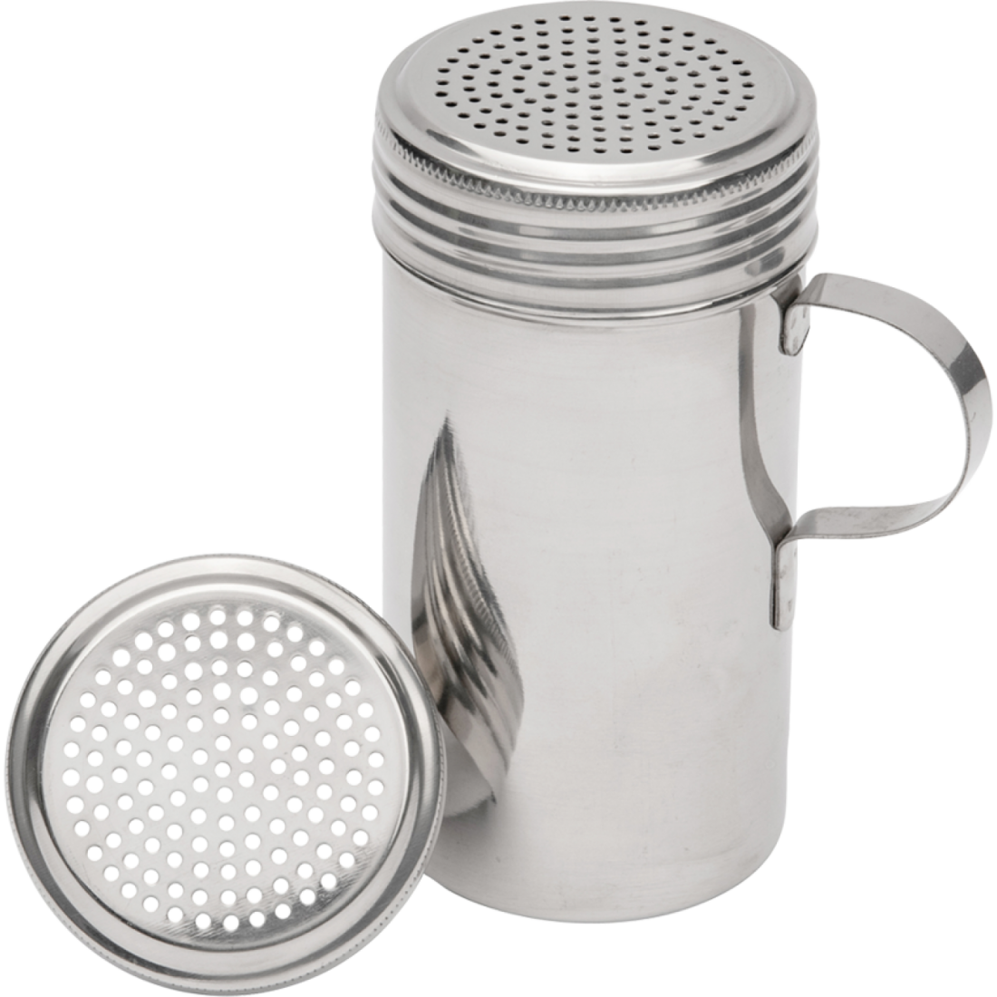 Dredger Shaker 500ml Stainless Steel 70x145mm with handle